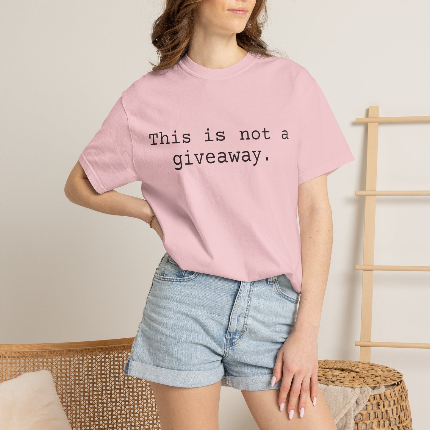 Not a giveaway T-shirt
