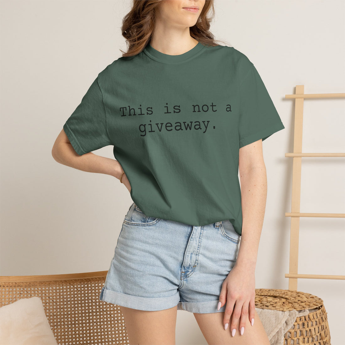 Not a giveaway T-shirt