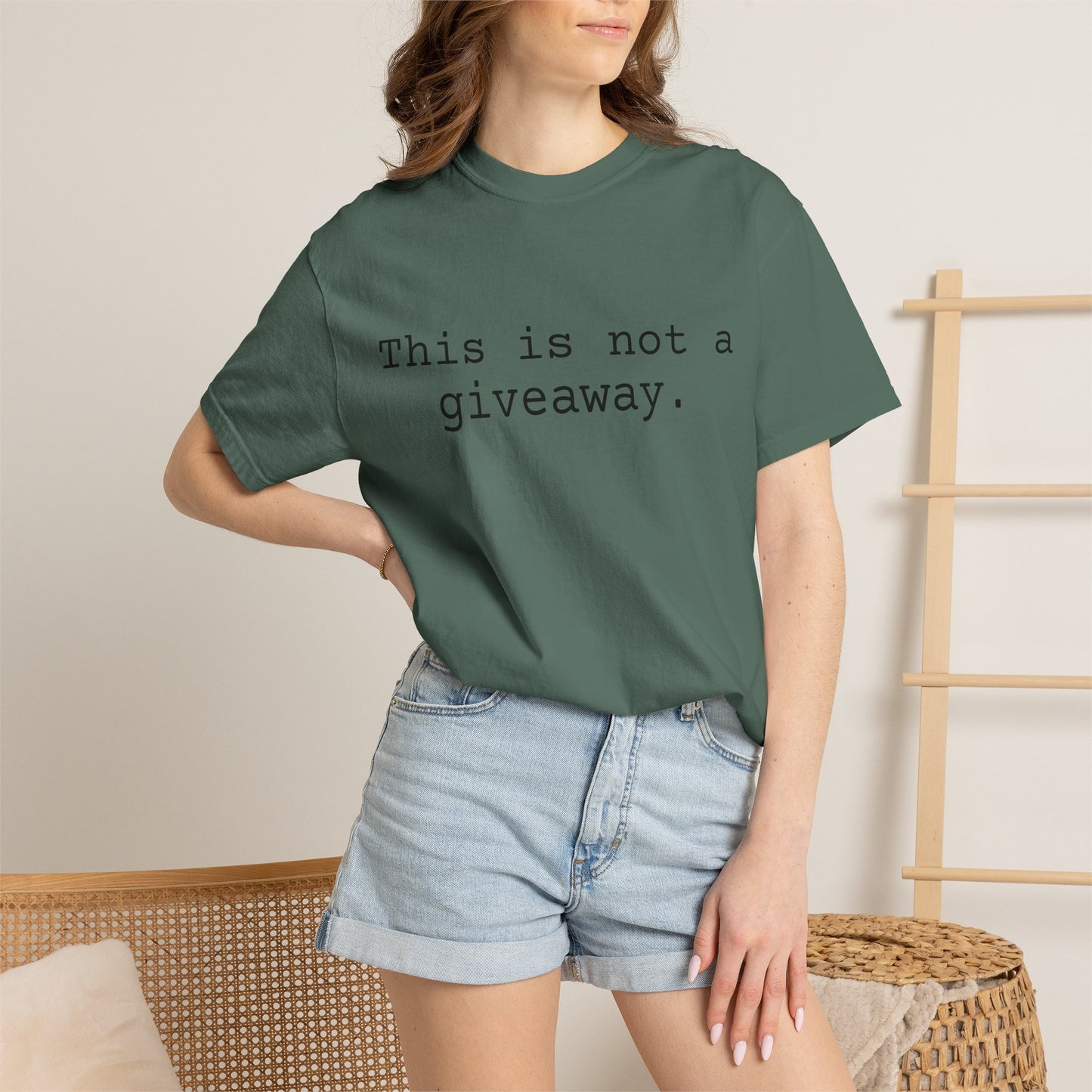 Not a giveaway T-shirt