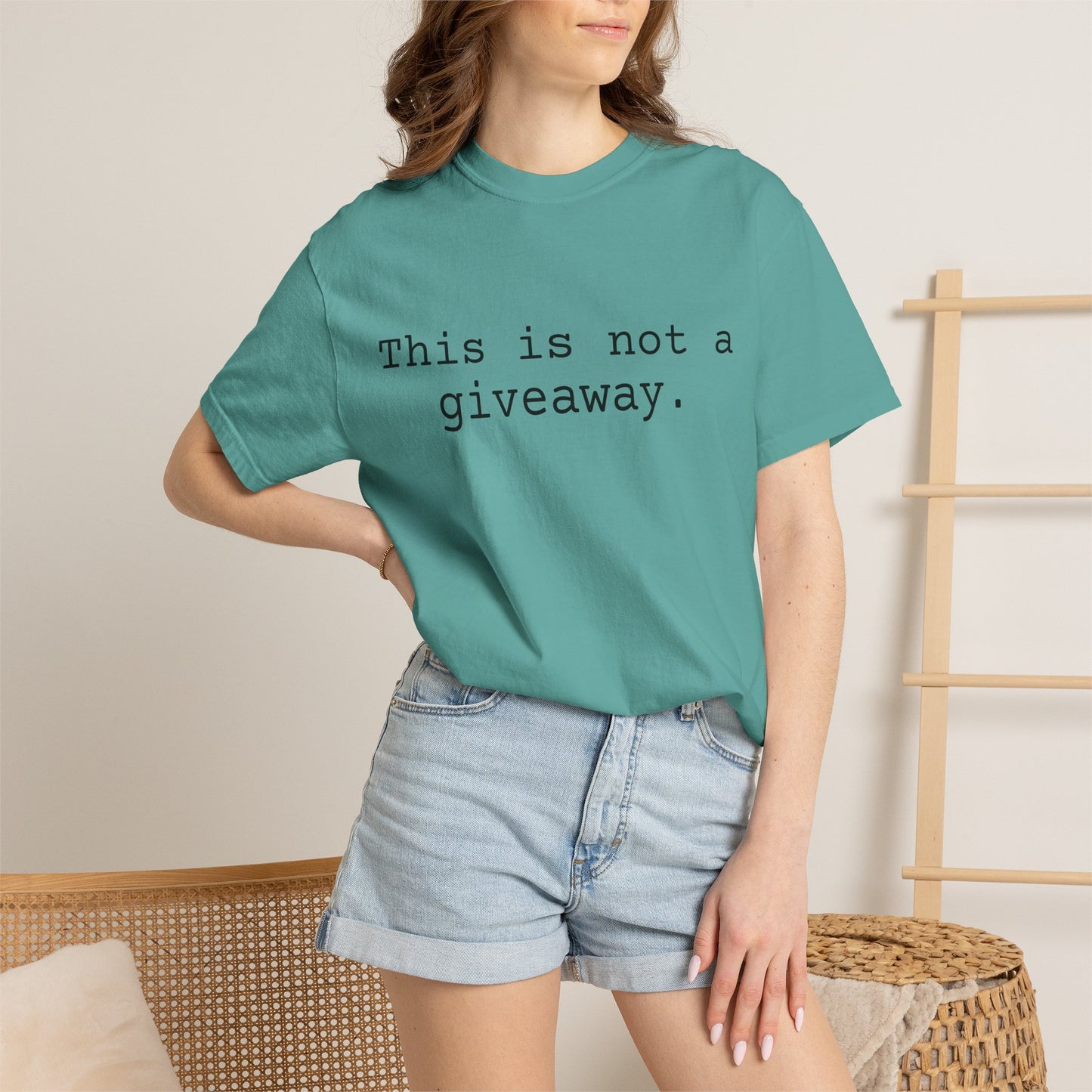 Not a giveaway T-shirt