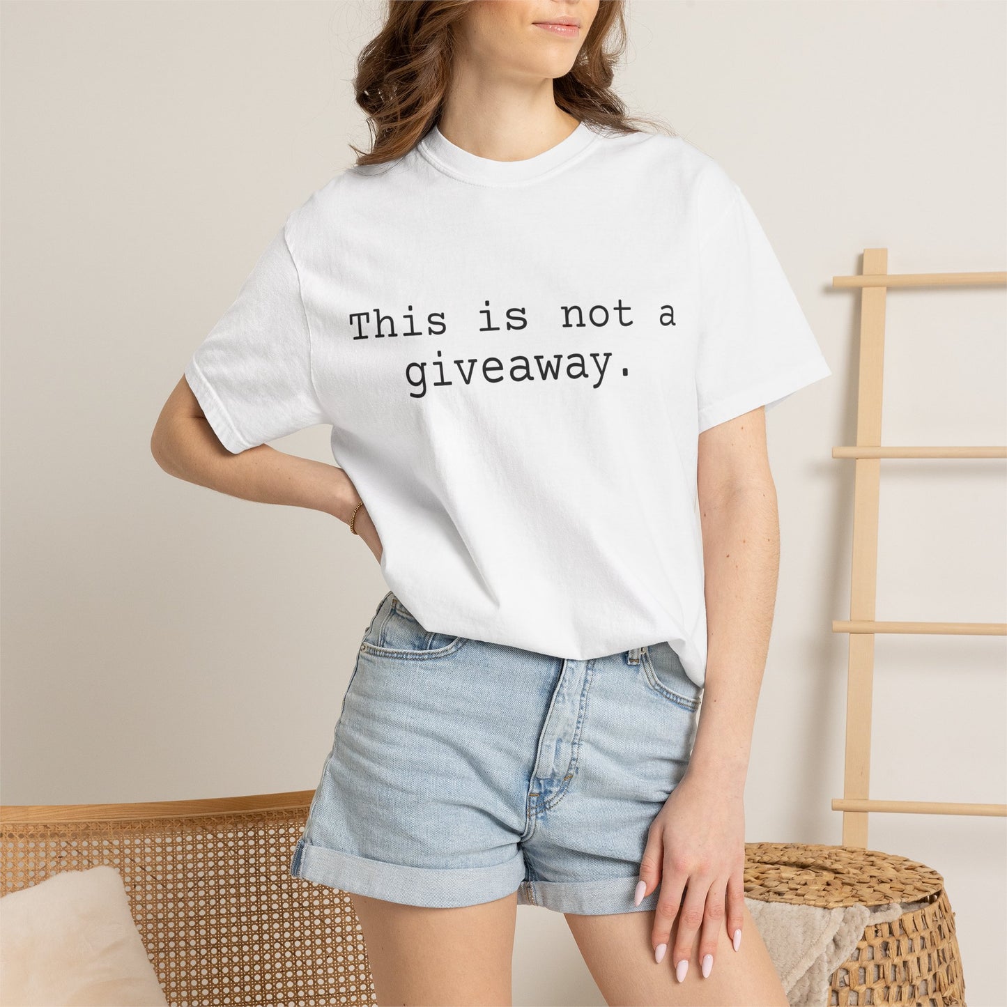 Not a giveaway T-shirt