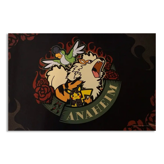 Pokemon World Championship 2025 Pokemon Center Anaheim Arcanine Playmat
