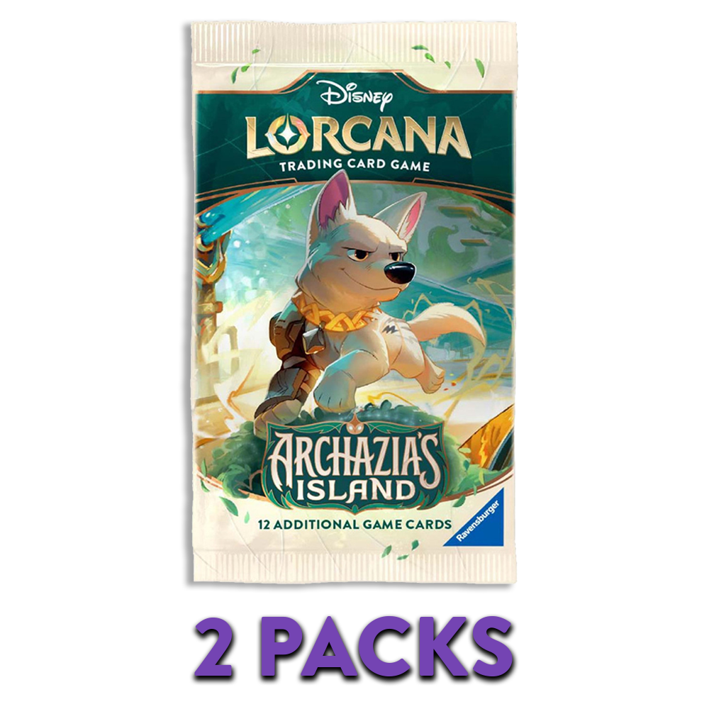 Disney Lorcana Archazia’s Island 2-PACK (Live Break)