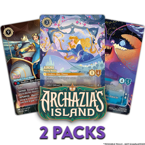 Disney Lorcana Archazia’s Island 2-Pack (Personal Break)