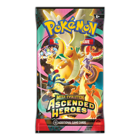 (LIMIT 1) Ascended Heroes EN 3-PACKS (Live Break)