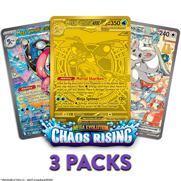 Chaos Rising EN 3-PACKS (Live Break)