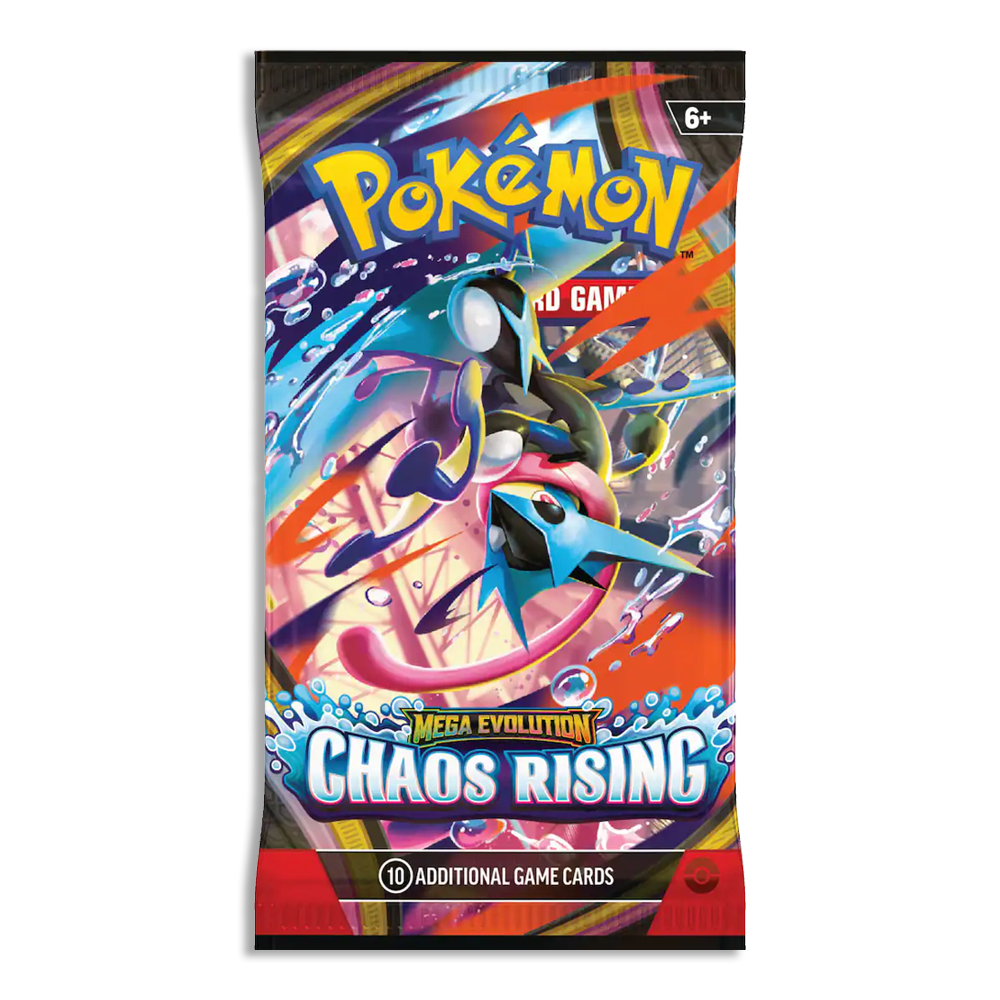 (LIMIT 12) Chaos Rising EN 3-PACKS (Live Break)