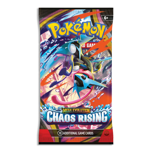 (LIMIT 12) Chaos Rising EN 3-PACKS (Live Break)