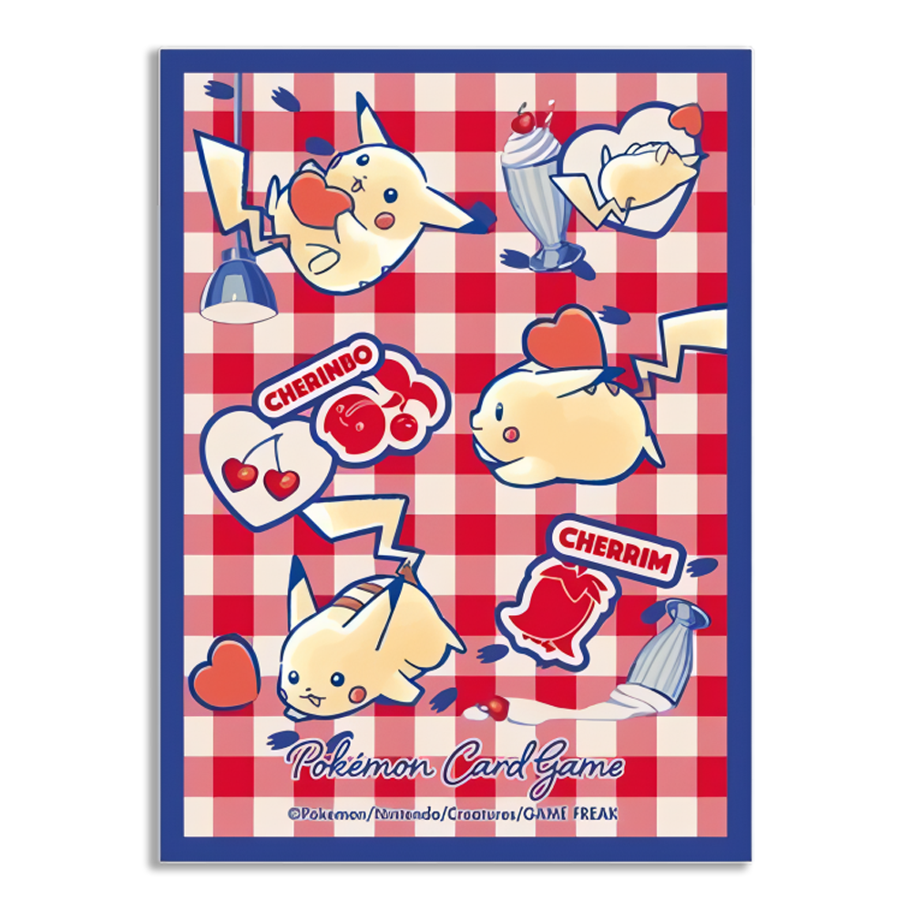 Pikachu and Cherrim Sleeves 64ct