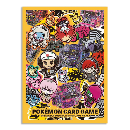 Pokemon Center Japan Exclusive Card Sleeves - Chibi Trainers & Eeveelutions 64ct