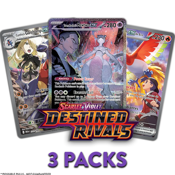 (LIMIT 2) Destined Rivals EN 3-PACKS (Live Break)