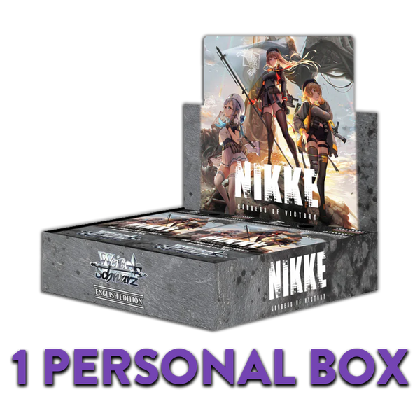 Weiß Schwarz Nikke Goddess of Victory BOX EN REPRINT (Live Break)