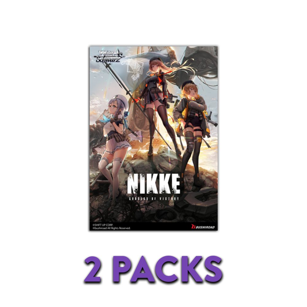 Weiß Schwarz Nikke Goddess of Victory 2-PACK EN REPRINT (Live Break)