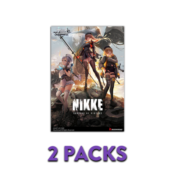 Weiß Schwarz Nikke Goddess of Victory 2-PACK EN REPRINT (Live Break)