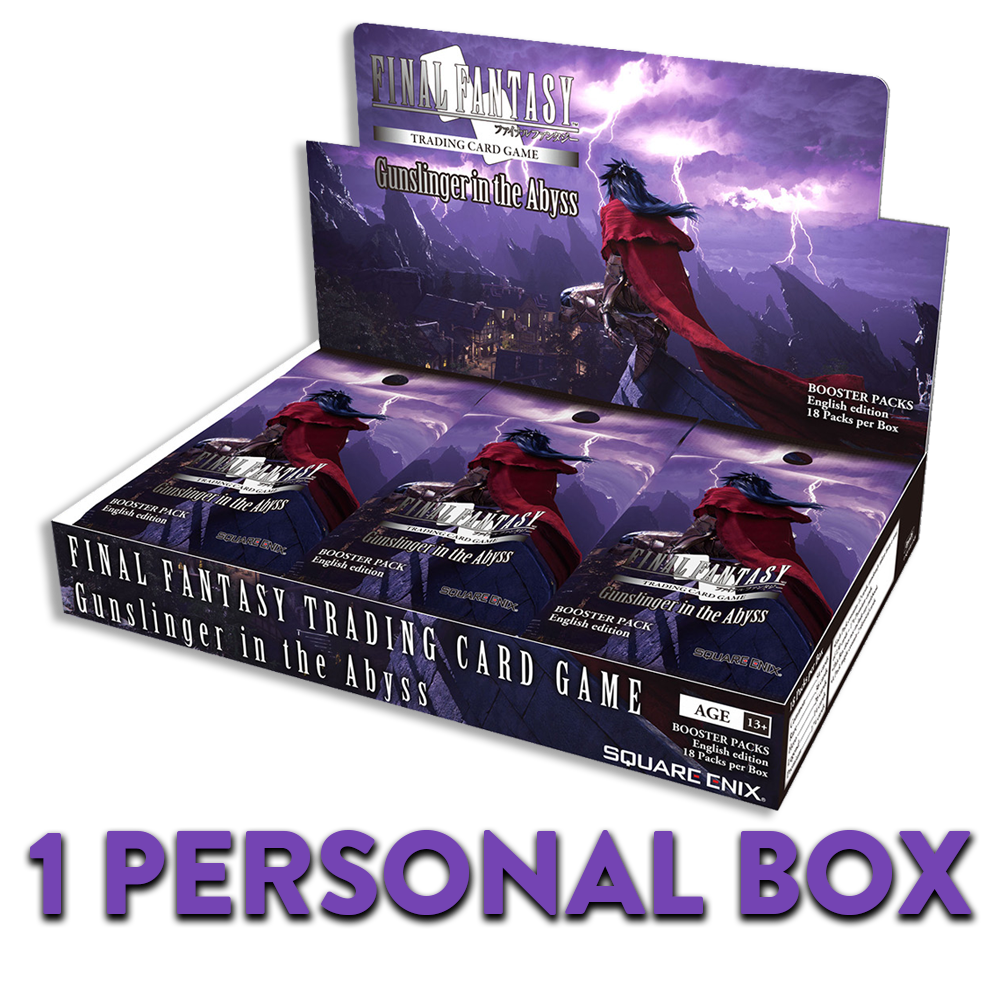 Final Fantasy Gunslinger in the Abyss BOOSTER BOX (Personal Break)