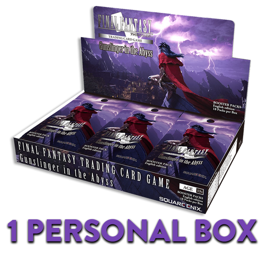 Final Fantasy Gunslinger in the Abyss BOOSTER BOX (Personal Break)