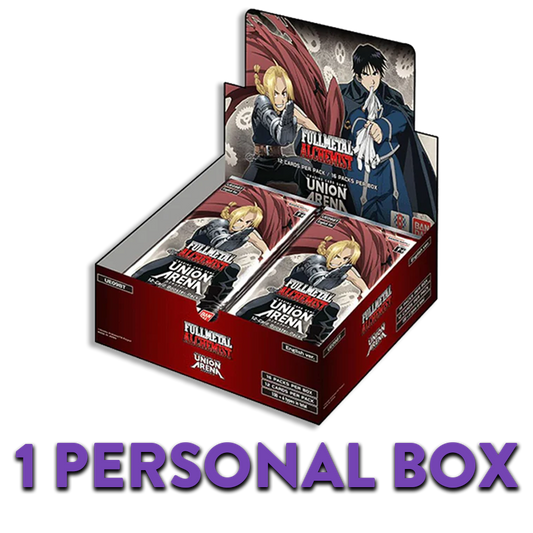 Union Arena Fullmetal Alchemist EN BOX (Personal Break)