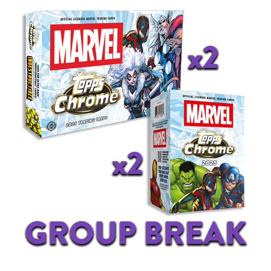 Marvel Topps Chrome Hobby/Blaster 4-BOX MIXER (Group Break)