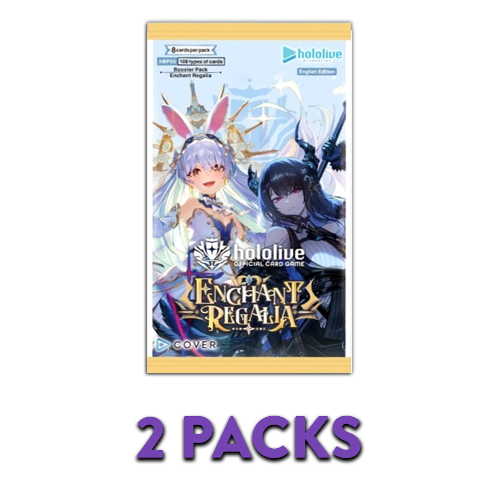 Hololive Enchant Regalia EN 2-PACK (Live Break)