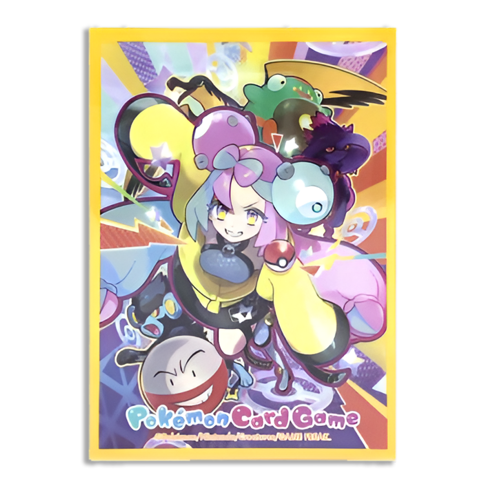 Pokemon Center Japan Exclusive Card Sleeves - Iono, Bellibolt, Kilowattrel 64ct