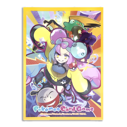 Pokemon Center Japan Exclusive Card Sleeves - Iono, Bellibolt, Kilowattrel 64ct