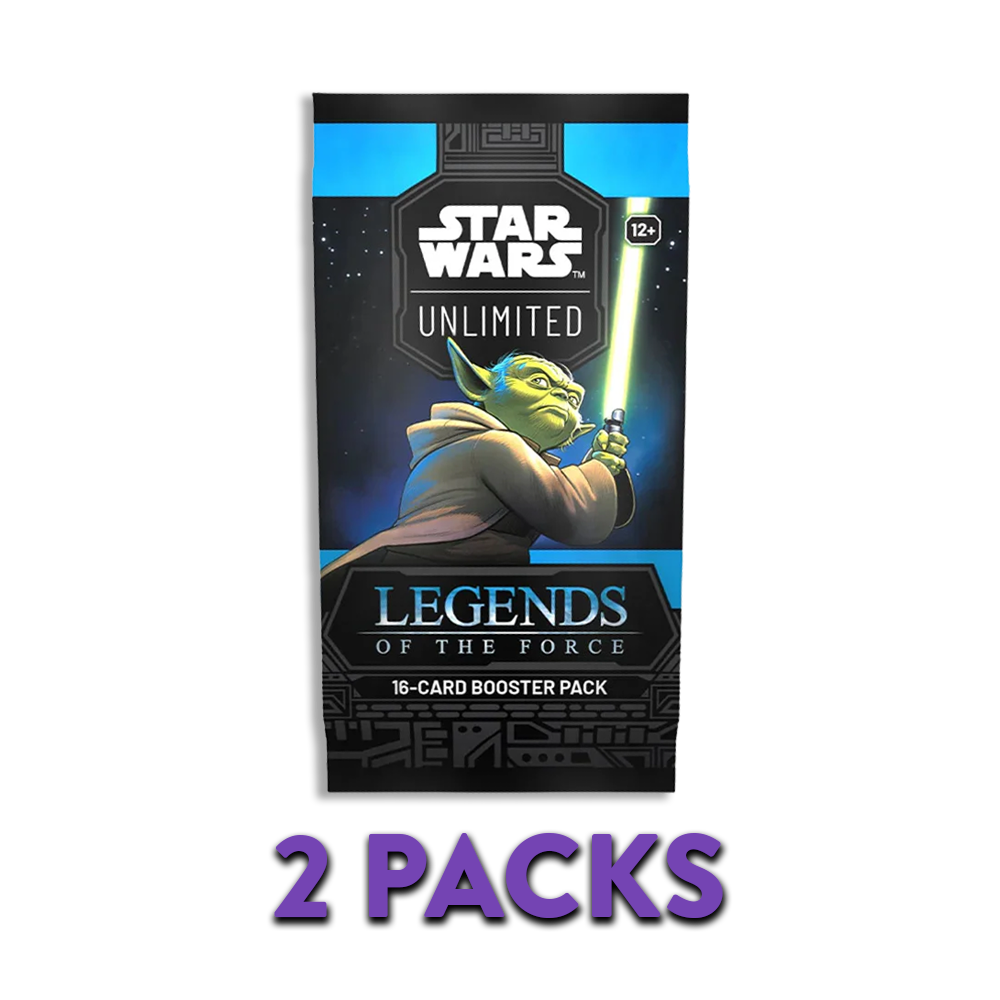 Star Wars Unlimited Legends of the Force 2-PACK (Live Break)