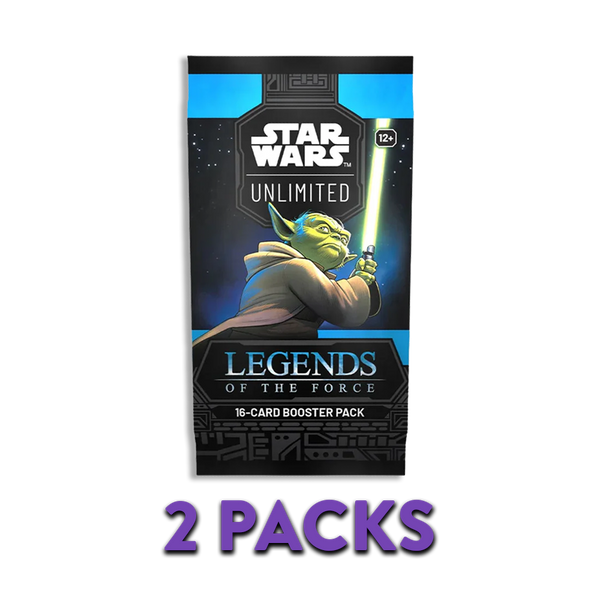 Star Wars Unlimited Legends of the Force 2-PACK (Live Break)