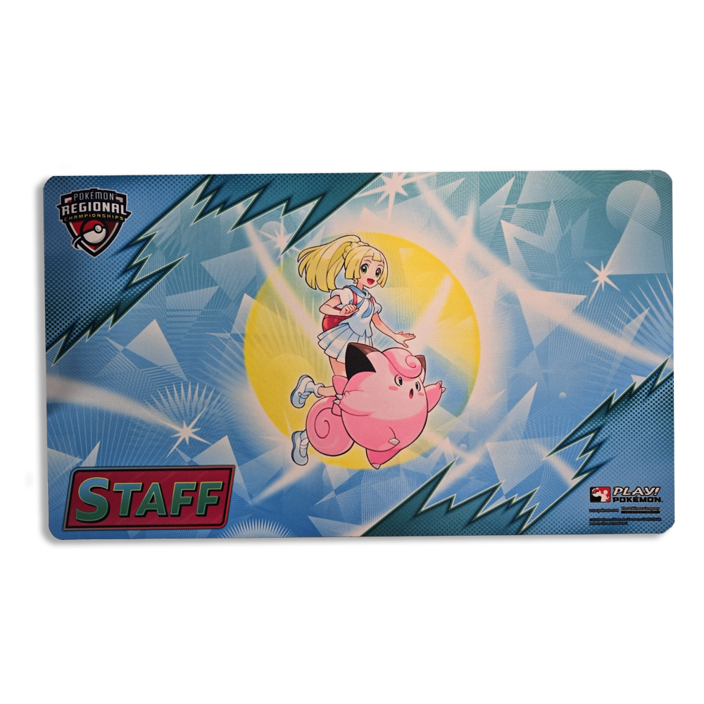 Pokemon Lillie's Clefairy Regional Staff Playmat