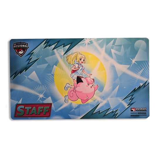 Pokemon Lillie's Clefairy Regional Staff Playmat