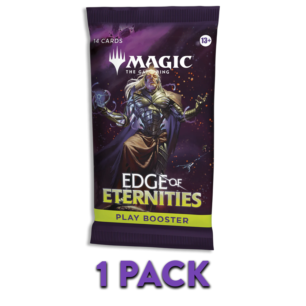 Magic The Gathering Edge of Eternities PLAY BOOSTER 1-PACK (Personal Break)