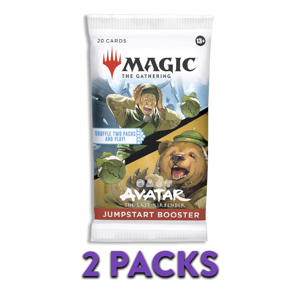 MTG Avatar the Last Airbender JUMPSTART BOOSTER 2-PACK (Live Break)