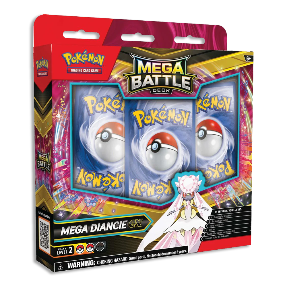 (LIMIT 1 BUNDLE TOTAL) Mega Evolutions EN Mega Battle Deck Bundle (Sealed)