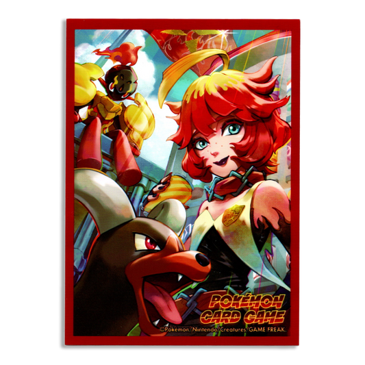 Pokemon Center Japan Exclusive Card Sleeves - Mela, Houndoom, & Armarouge 64ct