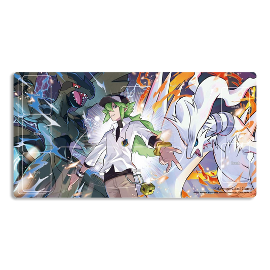 Pokemon N & Reshiram & Zekrom Playmat