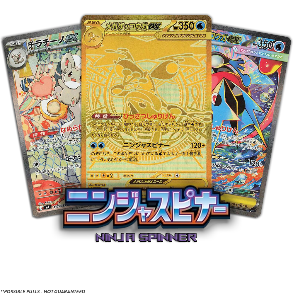 Ninja Spinner JP BOOSTER BOX (Live Break)