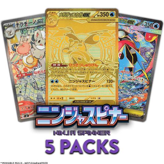 Ninja Spinner JP 5-PACK (Live Break)