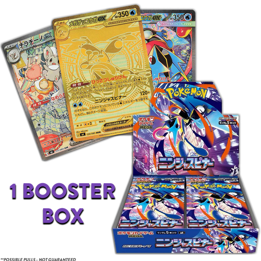 Ninja Spinner JP BOOSTER BOX (Live Break)