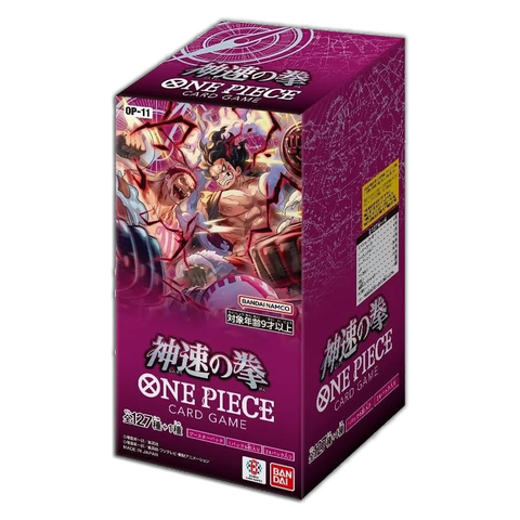 One Piece Fist of Divine Speed OP-11 JP BOX (Personal Break)