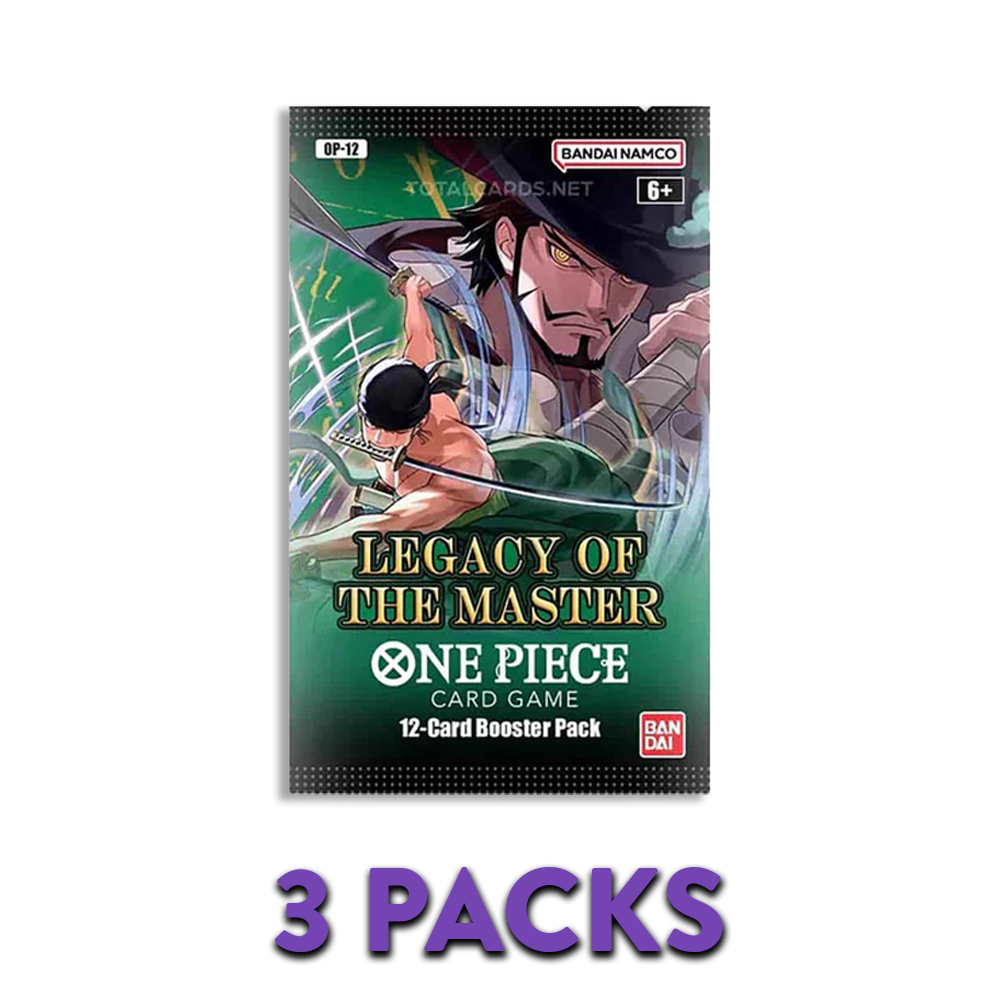 One Piece Legacy of the Master OP-12 EN 3-PACK (Personal Break)