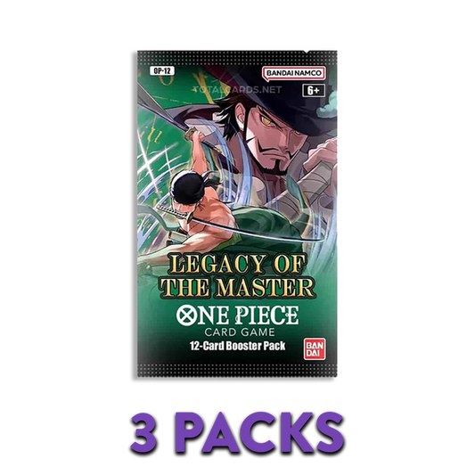 One Piece Legacy of the Master OP-12 EN 3-PACK (Personal Break)