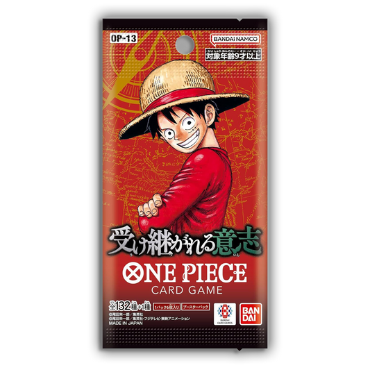 One Piece Carrying On His Will OP-13 JP 2-PACK (Personal Break)