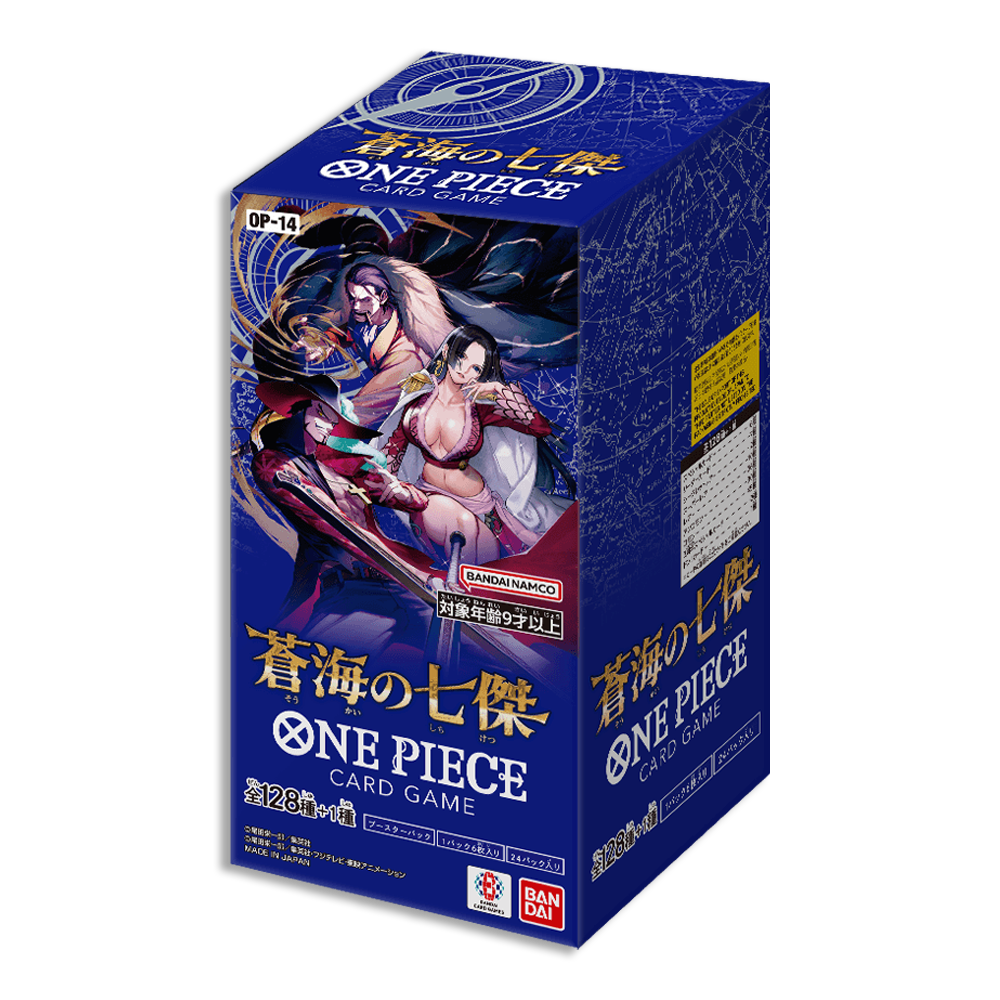 One Piece OP-14 JAPANESE The Azure Sea's Seven BOX (Live Break)