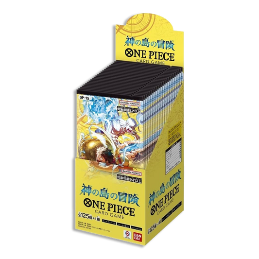 One Piece OP-15 JAPANESE Adventure on the Island of God BOX (Live Break)