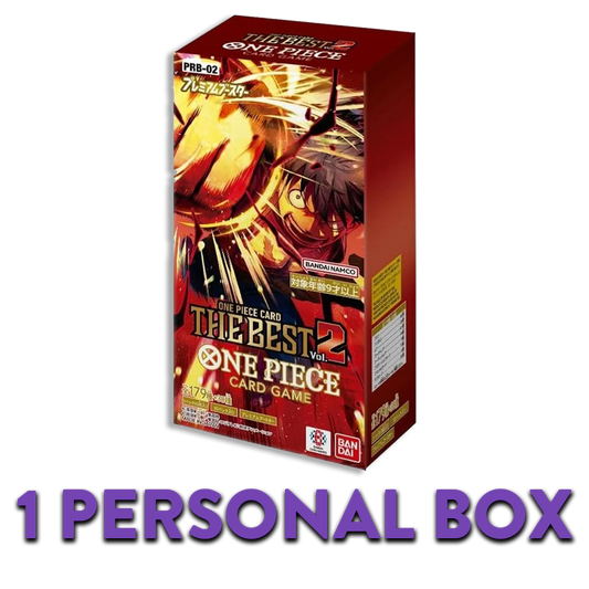 One Piece The Best Vol.2 PRB-02 JP FULL BOX (Personal Break)