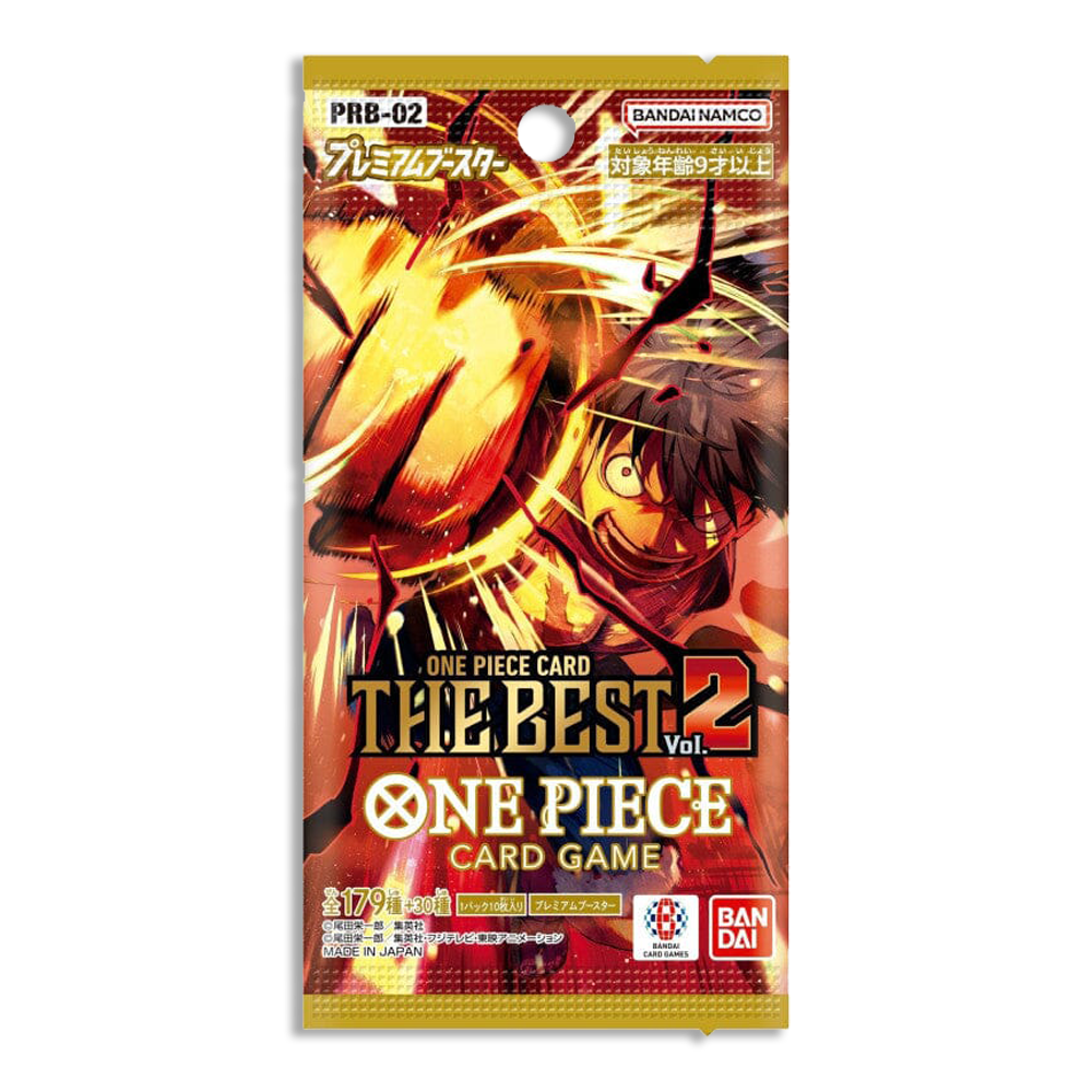 One Piece The Best Vol.2 PRB-02 JP 2-PACK (Personal Break)