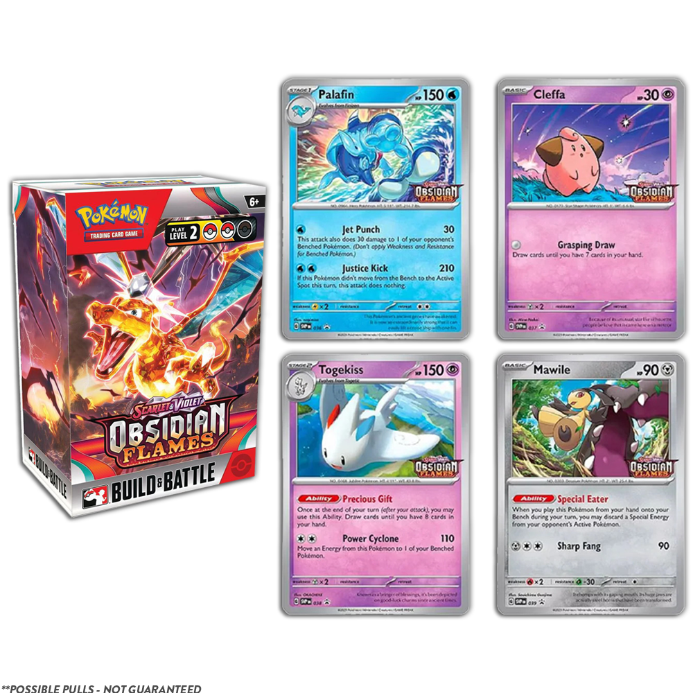 (LIMIT 1) Obsidian Flames EN BUILD & BATTLE (Live Break)