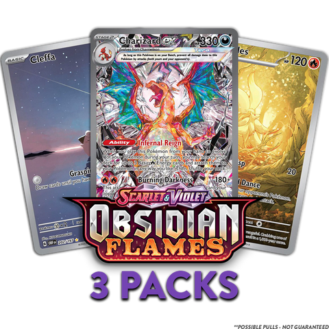 OBSIDIAN FLAMES 3-PACK (Personal Break)