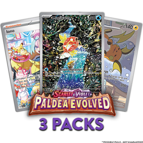 Paldea Evolved 3-PACK (Personal Break)