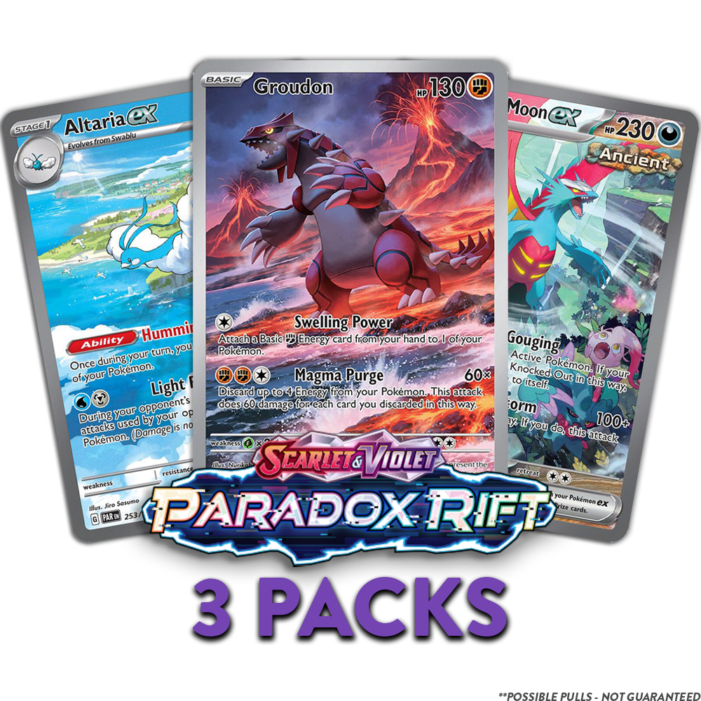 Paradox Rift EN 3-PACKS (Live Break)