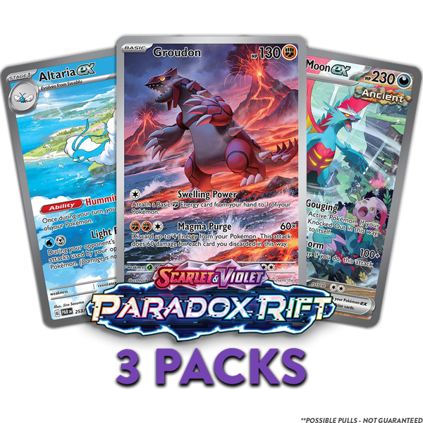 Paradox Rift EN 3-PACKS (Live Break)